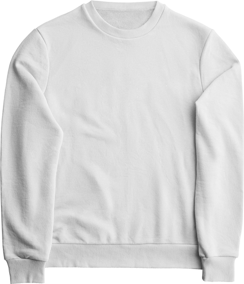 White Pullover Cutout